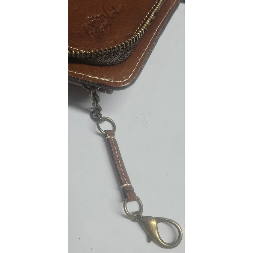 Patricia‎ Nash leather beige Alberese organizer wallet